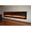 72inch large Black Wall Mounted Electric Fire with 3 colour Flames and can be inset crystals and orange flames