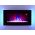 TruFlame LED Side Lit (7 colours) Wall Mounted Arched Glass Electric Fire with Pebble Effect red side leds